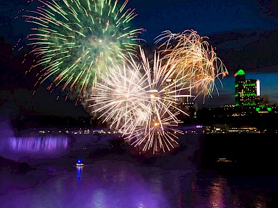 Fireworks Over the Falls